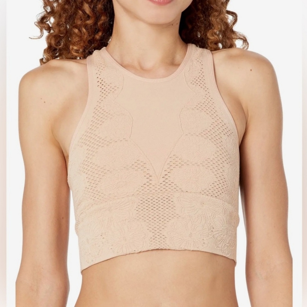 FREE PEOPLE Movement bra XS/S Desert Dust Taupe